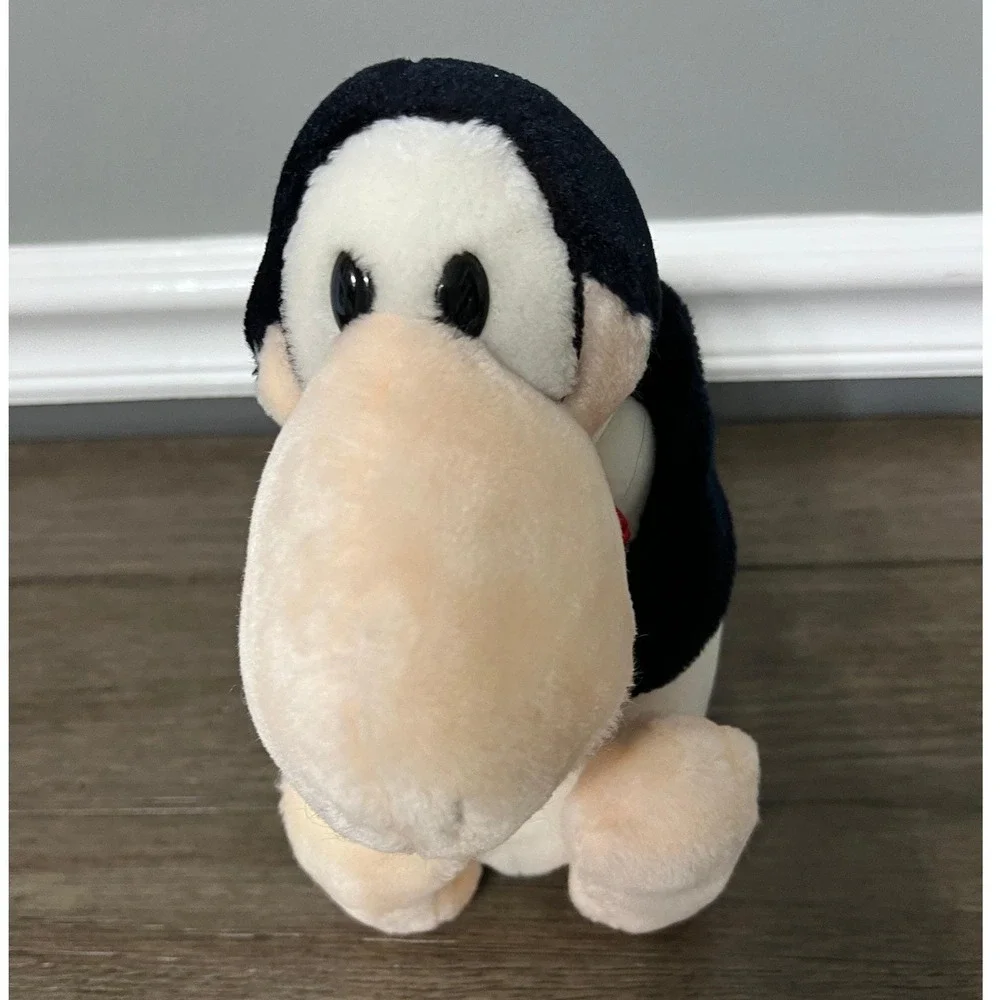 Vintage 1985 Dakin Opus Plush Bloom County Penguin Stuffed Animal Toy Comic 8